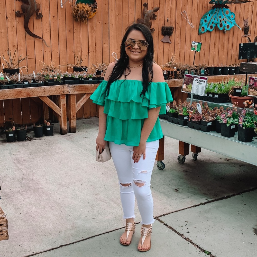 Ruffle top